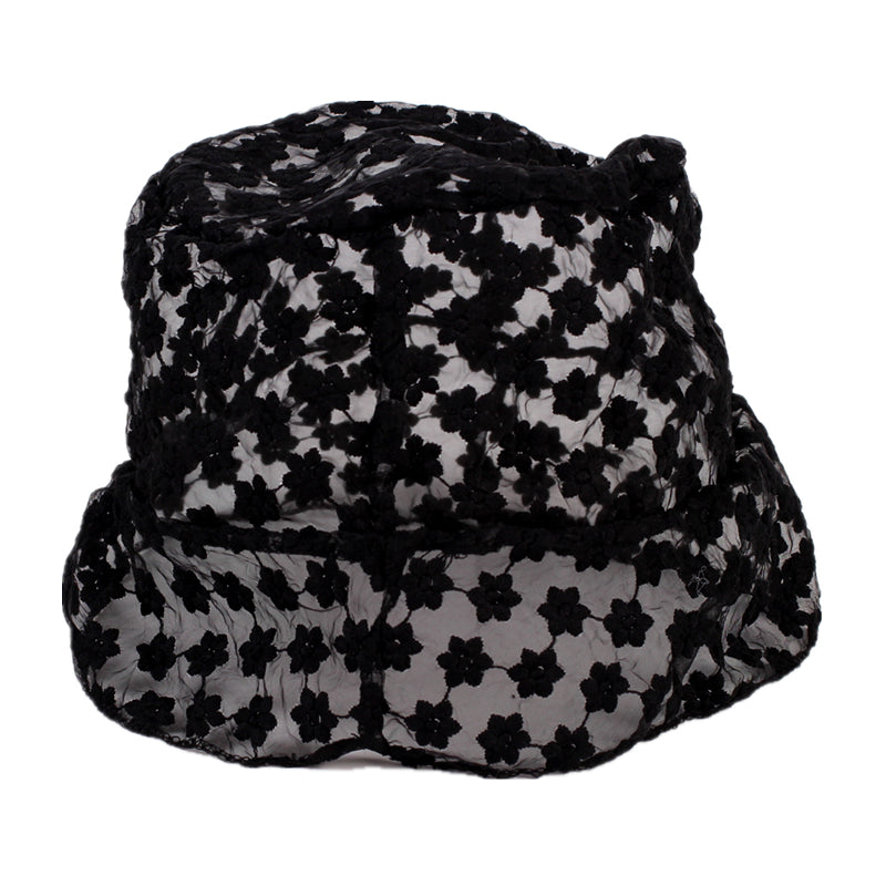 Pure Nocturne Lace Bucket Hat