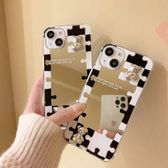 Puzzle Mirror iPhone Case