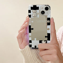 Puzzle Mirror iPhone Case