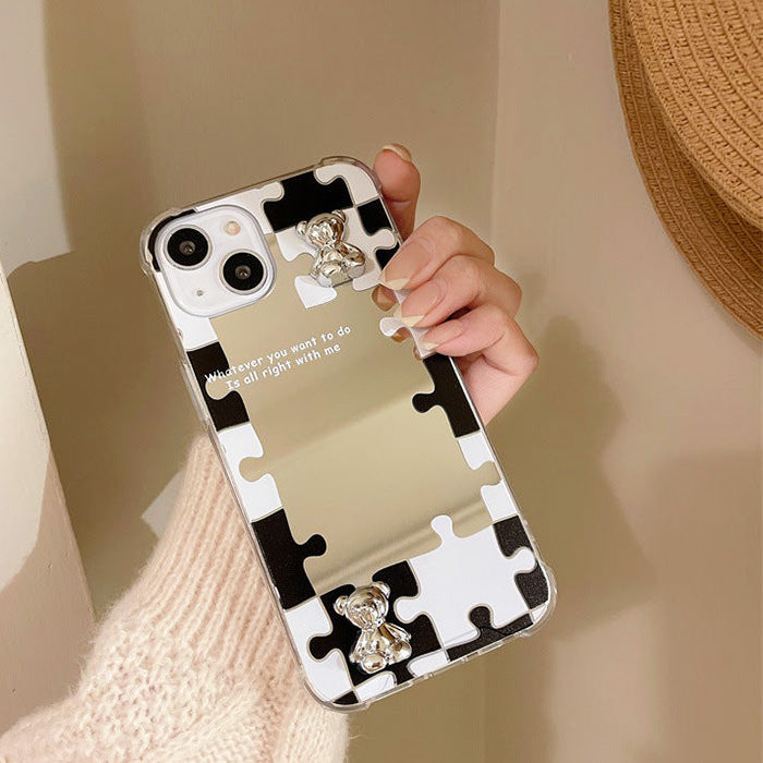 Puzzle Mirror iPhone Case