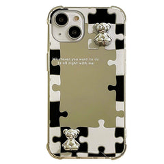 Puzzle Mirror iPhone Case