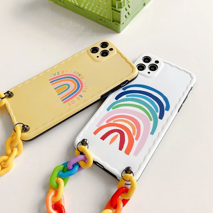 Rainbow Chain iPhone Case