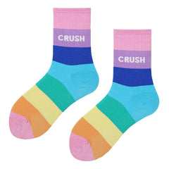 Rainbow Crush Socks