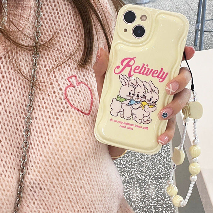 Relively Bunny iPhone Case