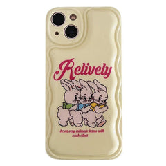 Relively Bunny iPhone Case