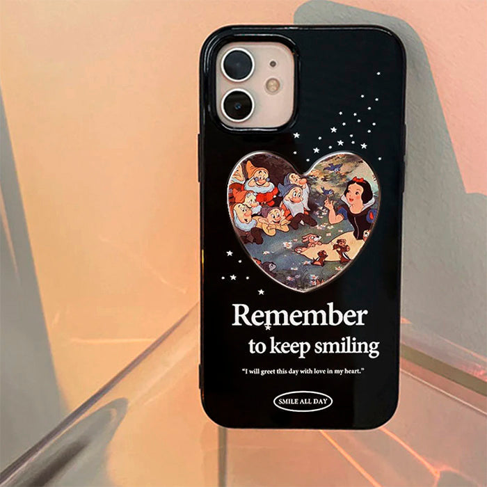 Remember To Keep Smiling iPhone Case