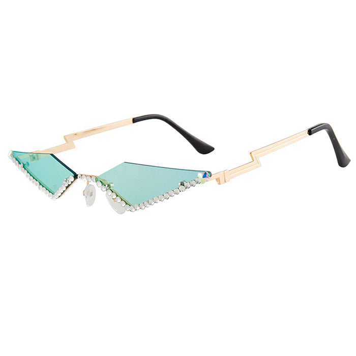 Rhinestone Lightning Sunglasses