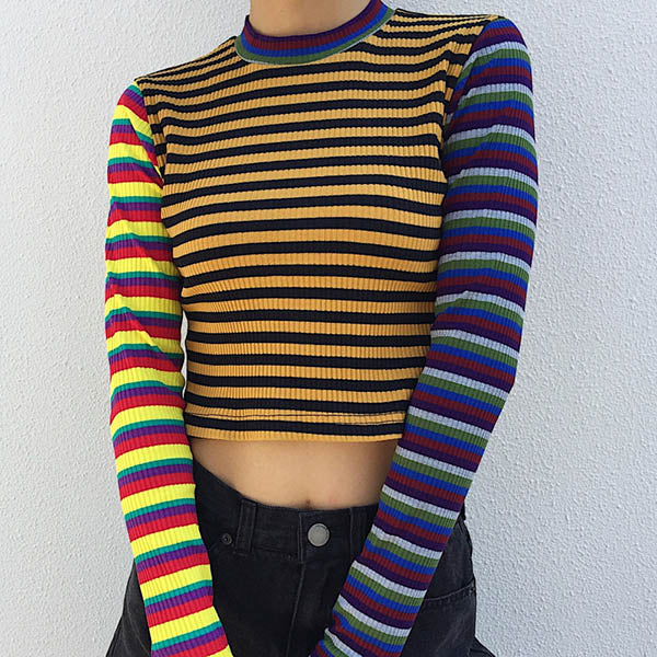 Ribbed Crop Knit