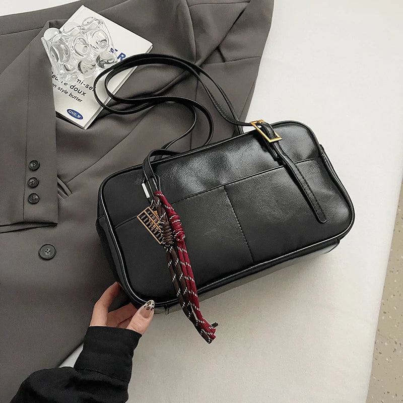 Small Faux Leather Underarm Bags for Women