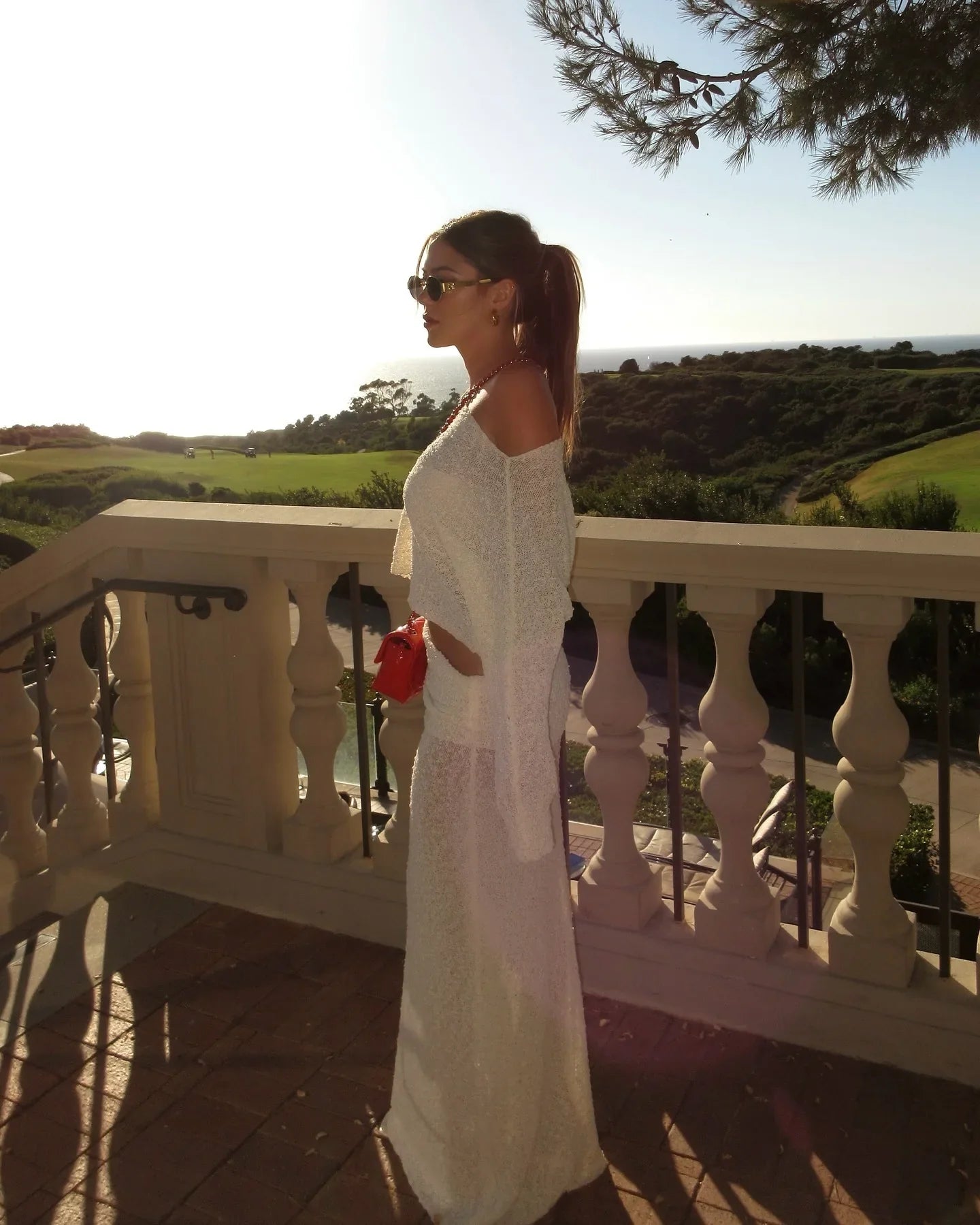 Knit Long Sleeve Top and Maxi Skirt Suit