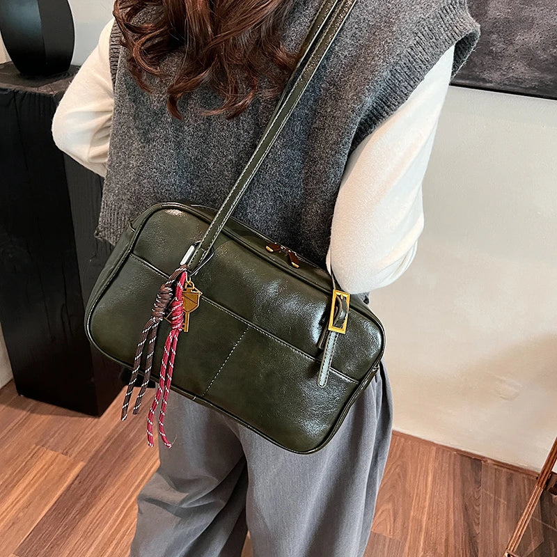 Small Faux Leather Underarm Bags for Women