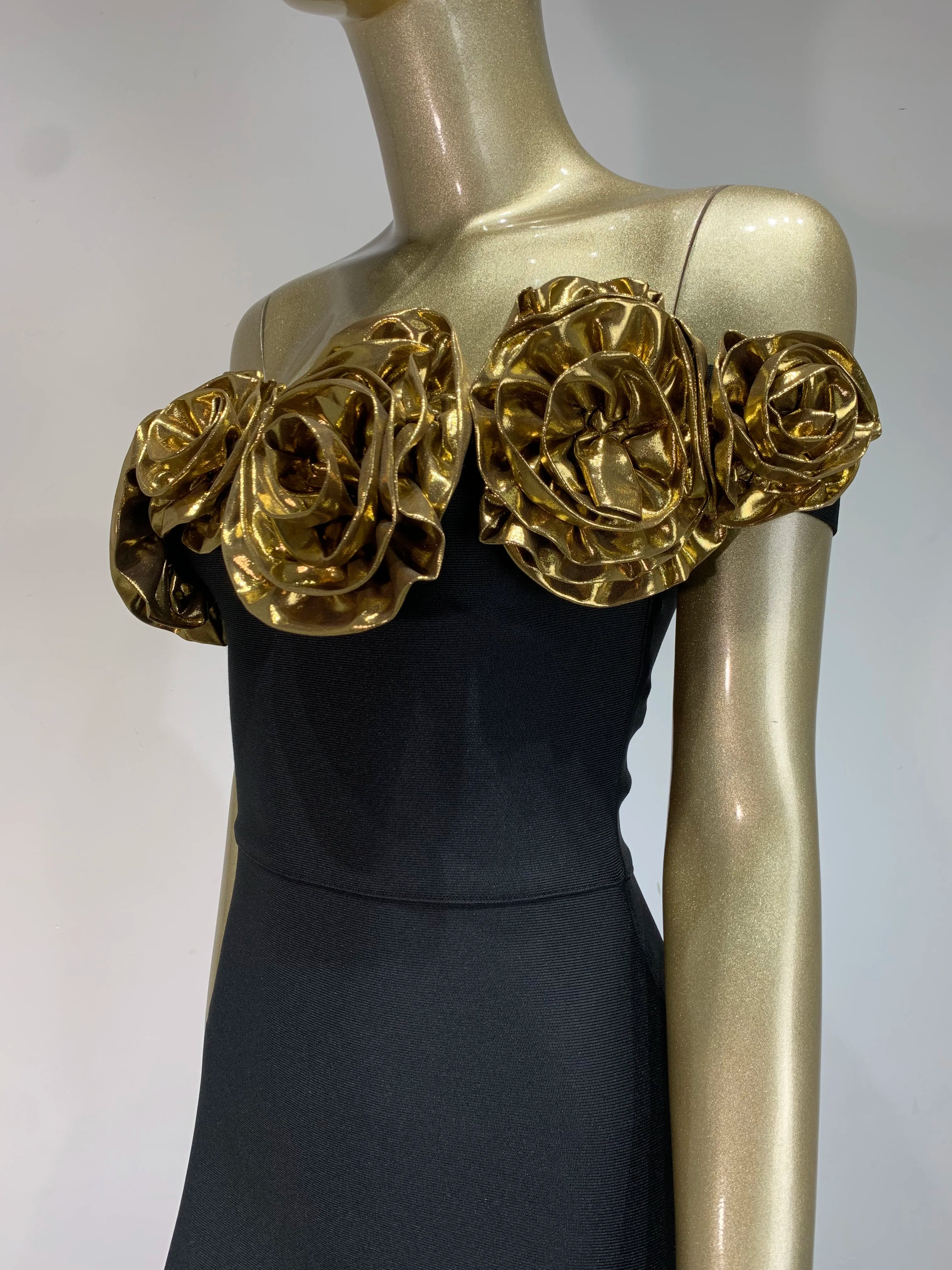 One Shoulder Flower Patchwork Maxi Dress