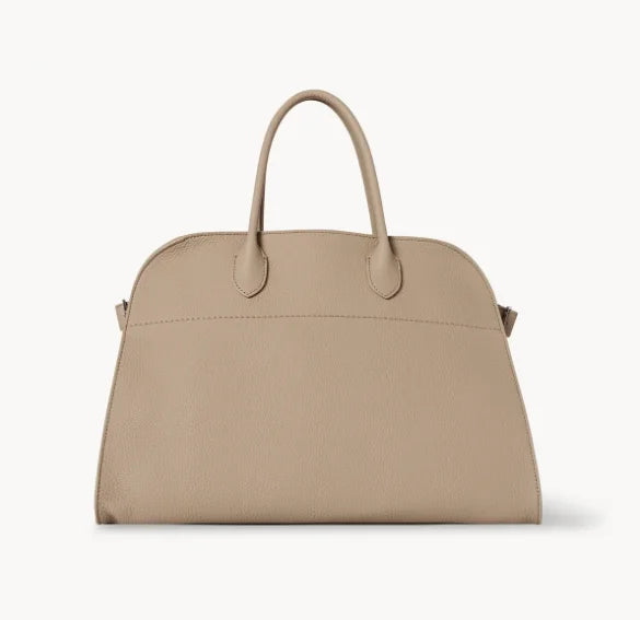 Big Travel Leather Cowhide Shoulder Bag