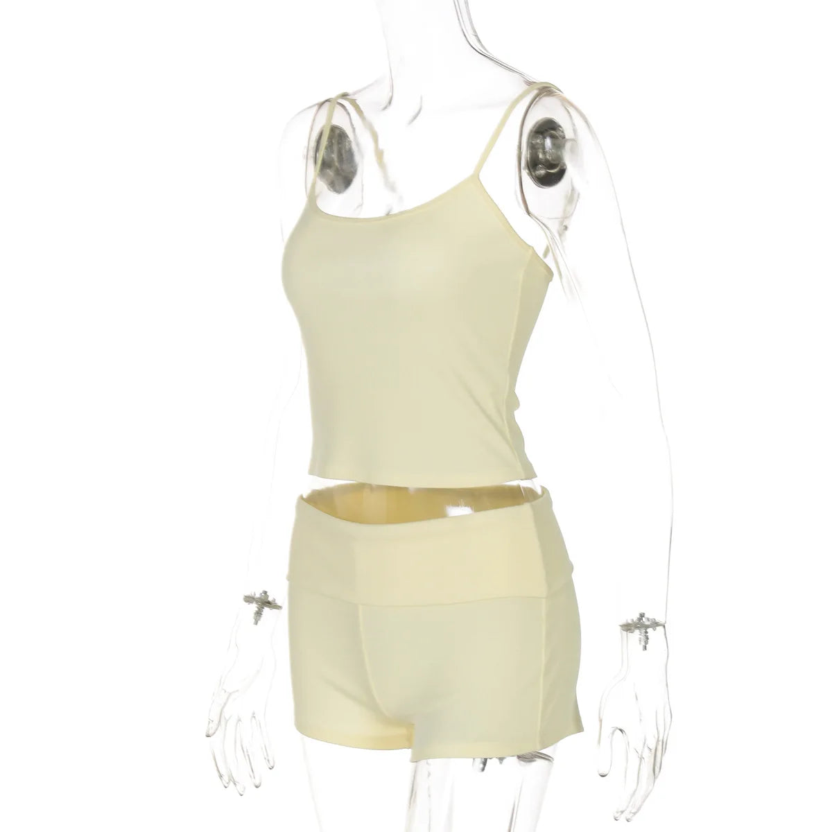 Camisole Top and Female Shorts Two Piece Set