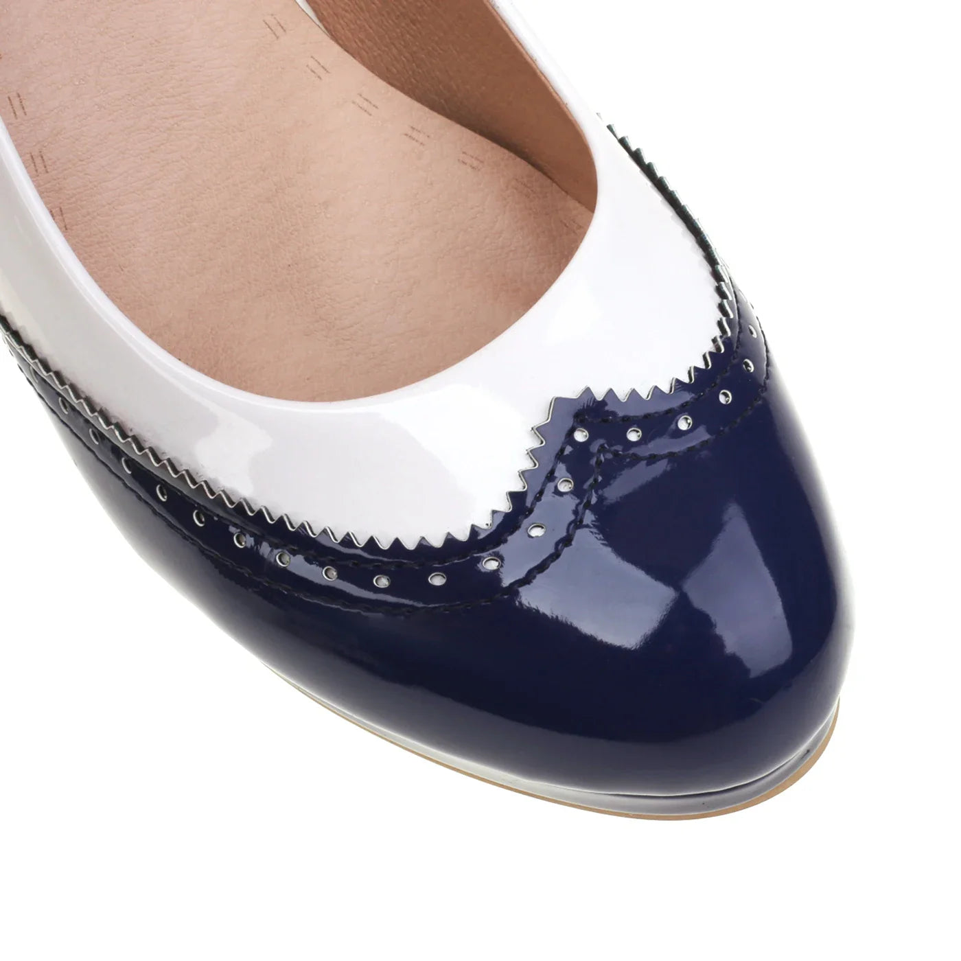 Pumps Thick Heel Round Toe Shoes