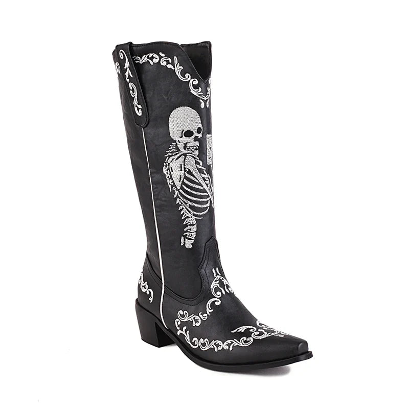 Plus Size Punk Boots