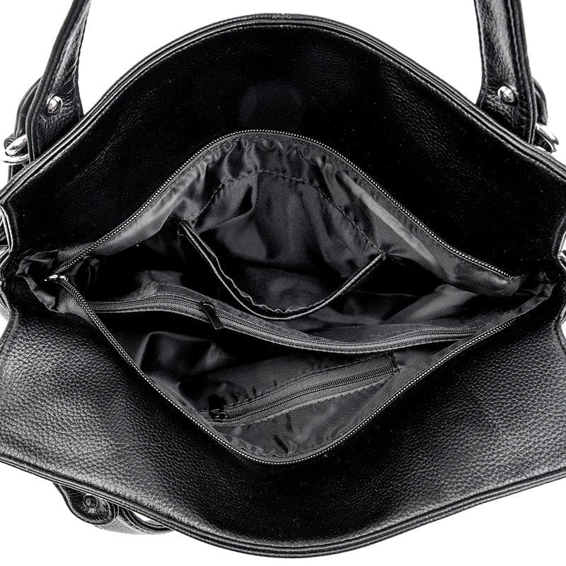 Women PU Leather Key Chain Holder Shoulder Bags