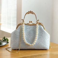 Crossbody Vintage Lace Wedding Clutch Bag