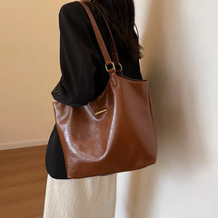 Solid Color Zipper Travel Tote Bag