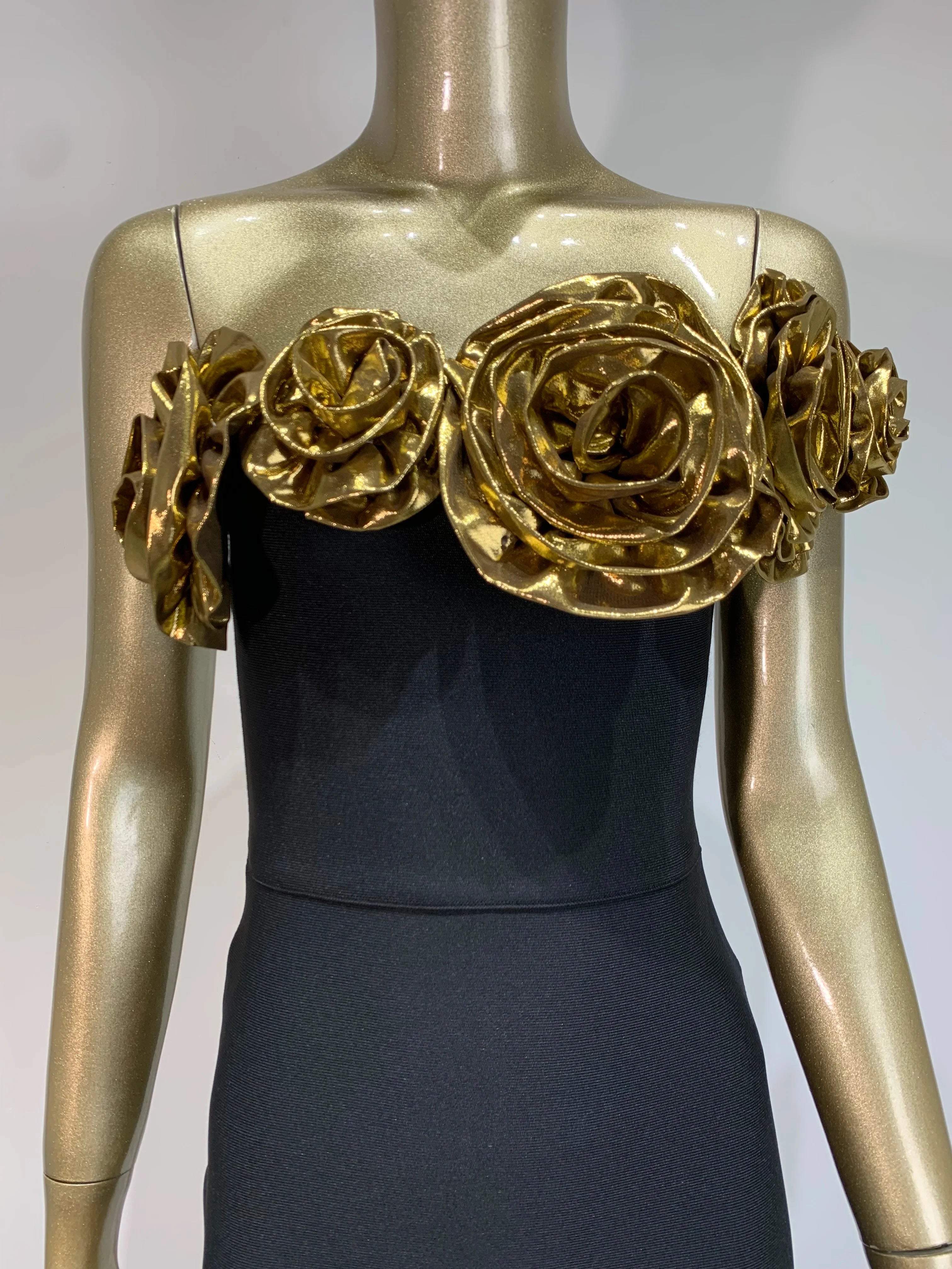One Shoulder Flower Patchwork Maxi Dress