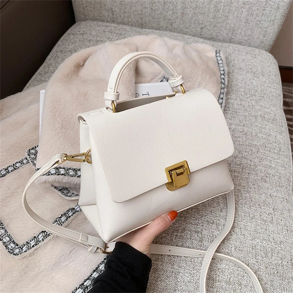 Vintage PU Leather Mini Shoulder Bag