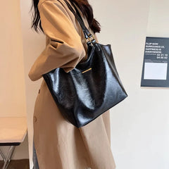 Solid Color Zipper Travel Tote Bag