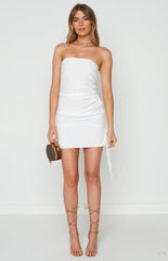 SNDYS Nobu Mini Dress White