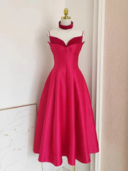 Chest Pad Wrap Corset A Line Pleated Halter Dress