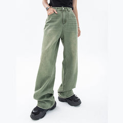 Sage Green Baggy Jeans