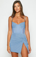Samia Blue Mini Dress