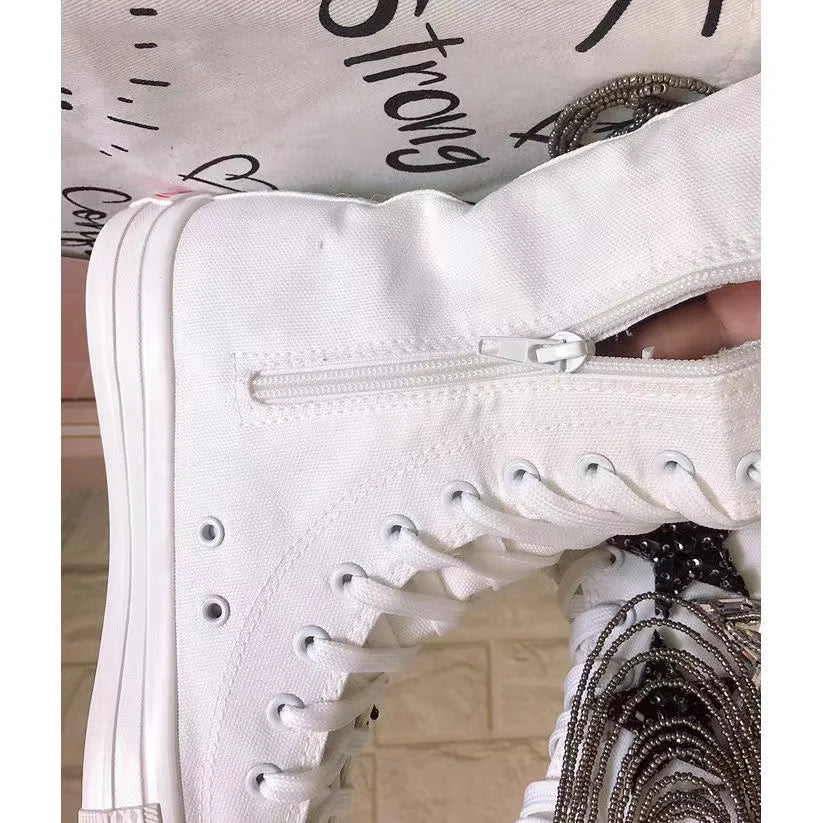 Vulcanized High Canvas Shoes
