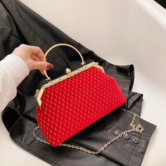 Velvet Evening Clutch Bag