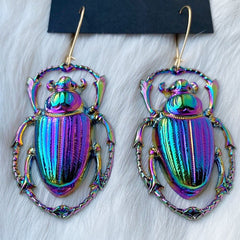 Scarab Earrings