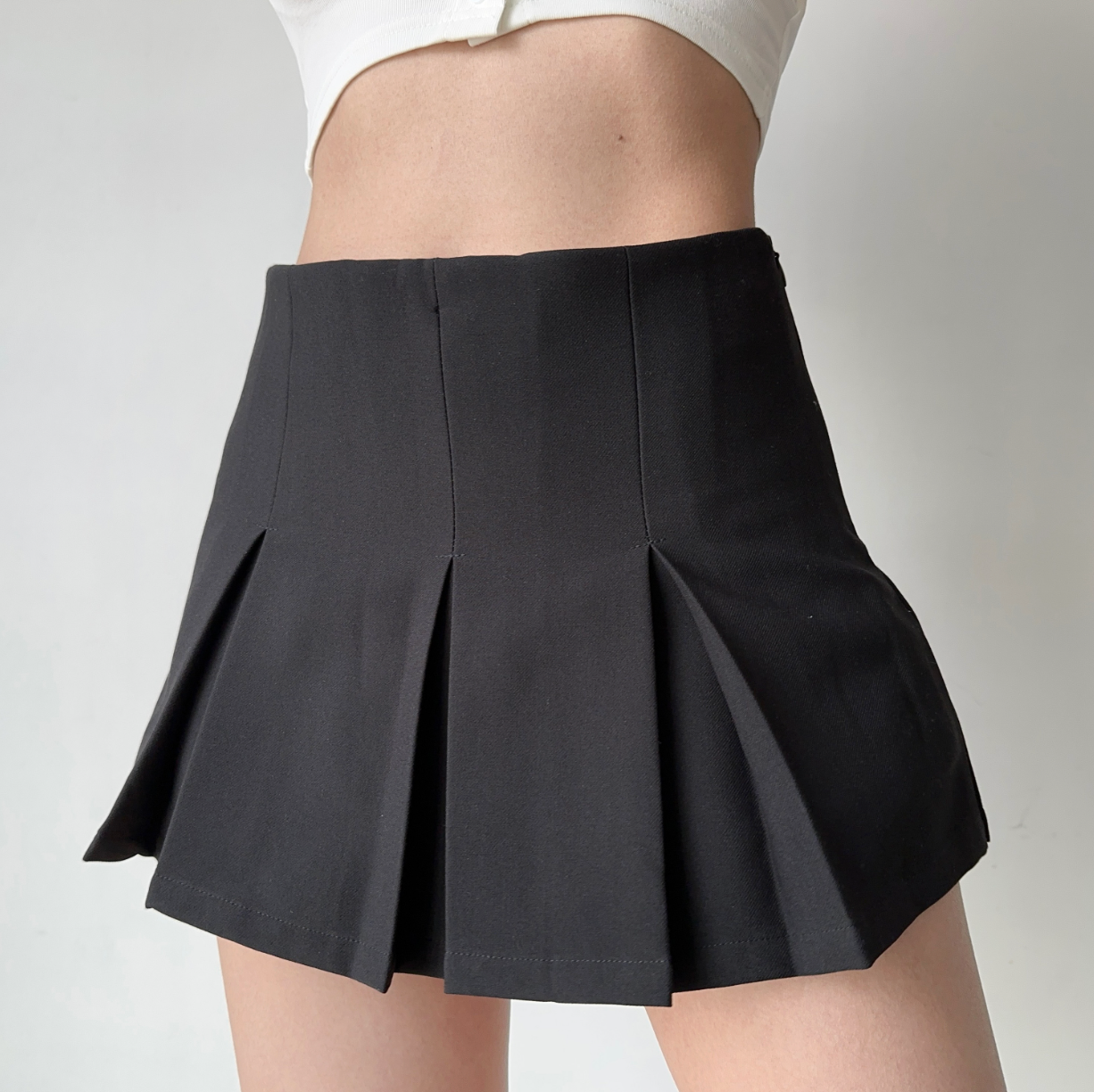 Girl Next Door Pleated Skirt