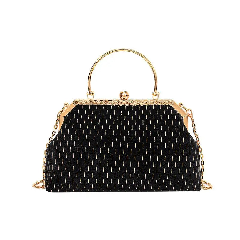 Velvet Evening Clutch Bag