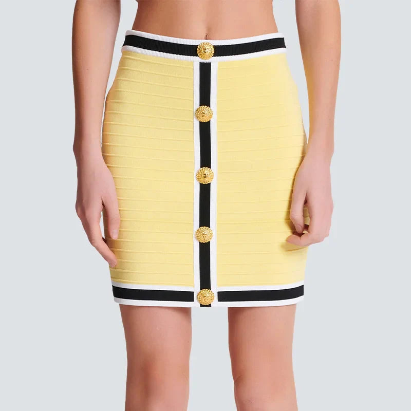 Knit Skirt Set Effortless Style for Summer