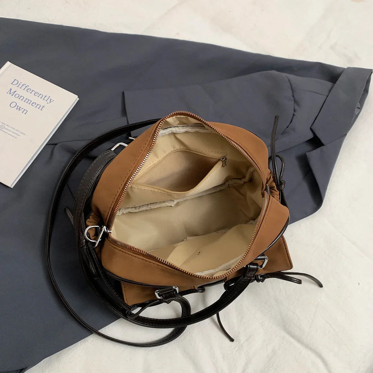 Small Bow Tie Double Pockets Underarm Bags