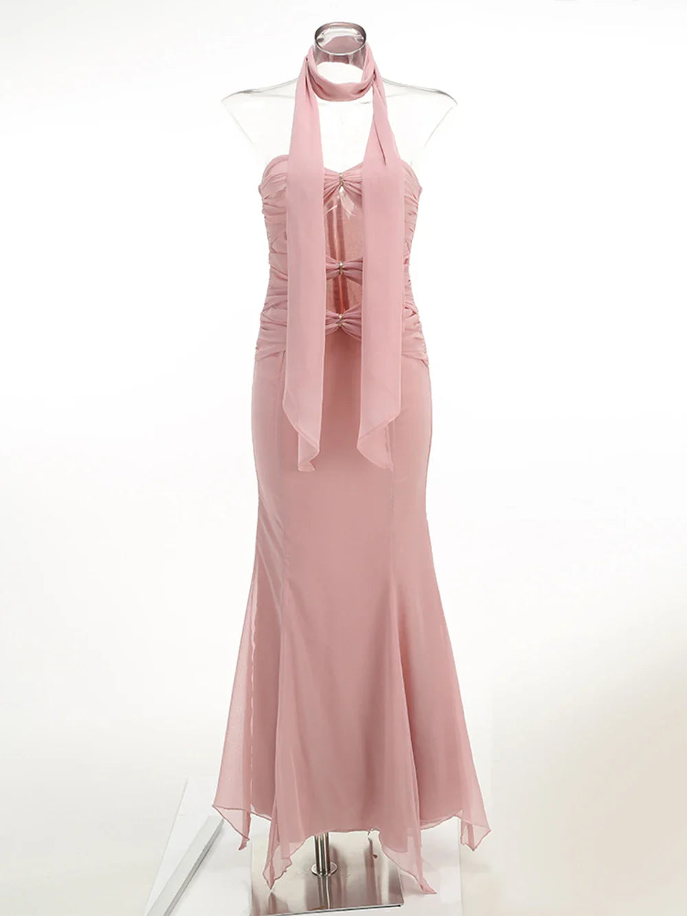 Twisted Tube Mermaid Dress