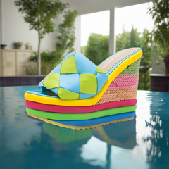 Rainbow Platform Wedges