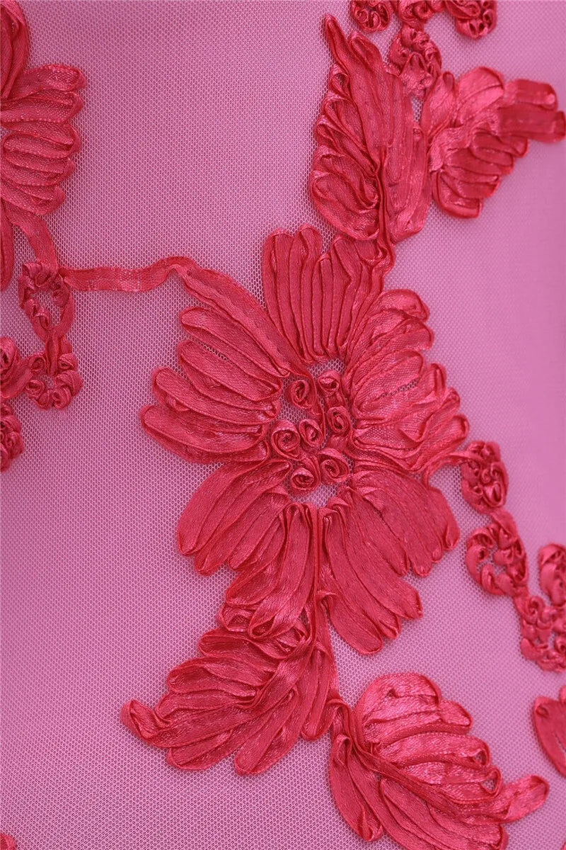 Floral Embroidered Maxi Dress