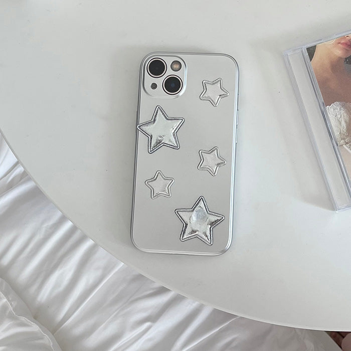 Silver Star iPhone Case