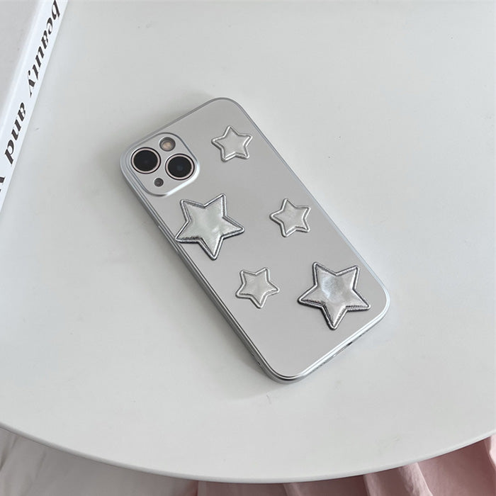 Silver Star iPhone Case