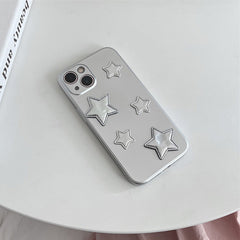 Silver Star iPhone Case