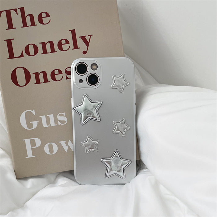 Silver Star iPhone Case