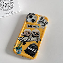 Skateboard Dog iPhone Case