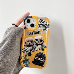 Skateboard Dog iPhone Case