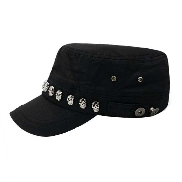 Skull Rivet Cap