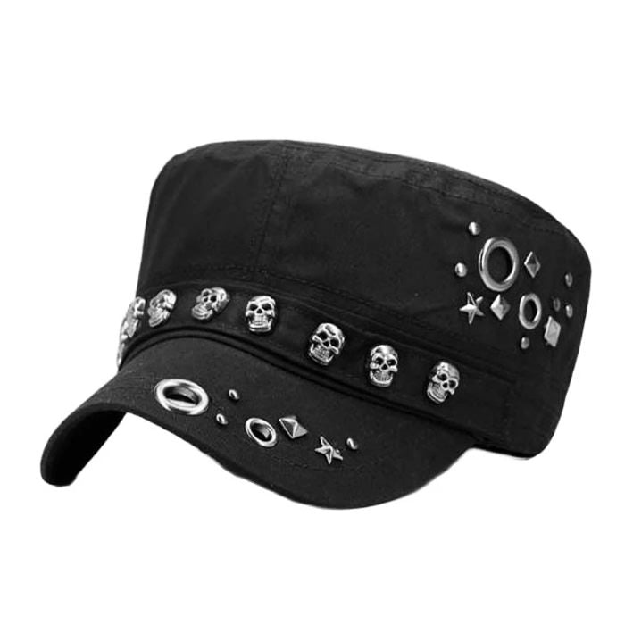 Skull Rivet Cap