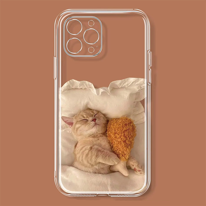 Sleeping Cat iPhone Case