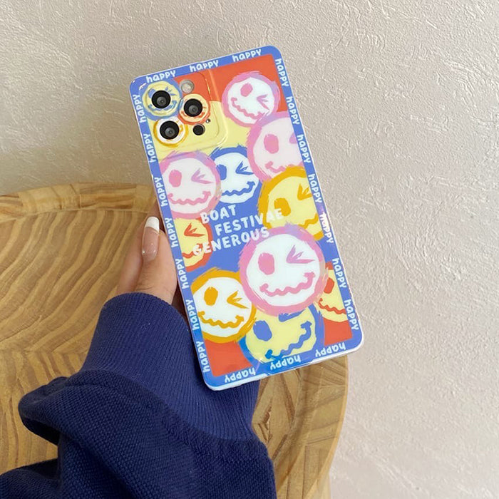 Smiley Face iPhone Case